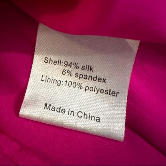 Milly Stretch Silk Carina Draped Long-Sleeve Dress New - Picture 7 of 9